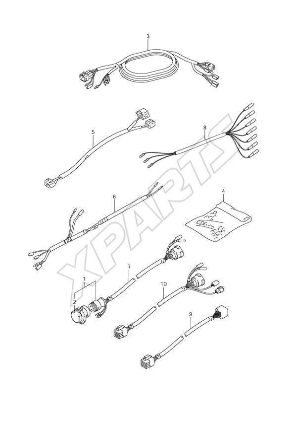  Opt: Harness til Suzuki motor